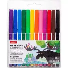Фломастеры Hatber COLORA 63881