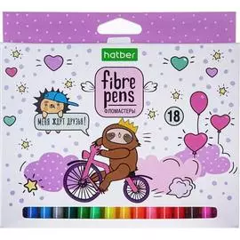 Фломастеры Hatber