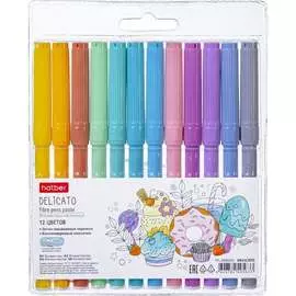 Фломастеры Hatber DELICATO 69405