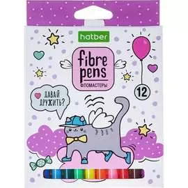 Фломастеры Hatber