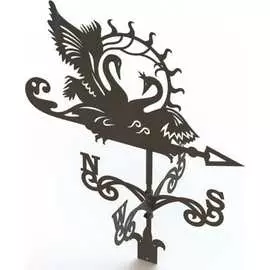 Флюгер PALITRA TECHNOLOGY Лебеди маленький 52922-S