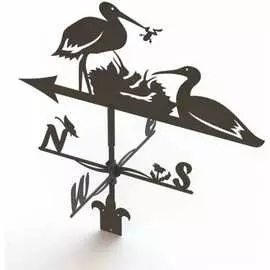 Флюгер PALITRA TECHNOLOGY Аисты маленький 52927-S