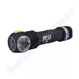 Фонарь armytek elf c2 micro-usb xp-l теплый f05101sw