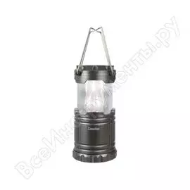 Фонарь для кемпинга camelion led56321 3xr6, титан, 2 режима, smd flame led 13752