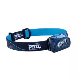 Фонарь petzl светодиодный налобный actik синий, 350 лм e099fa01