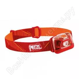 Фонарь petzl светодиодный налобный tikkina красный, 250 лм e091da01