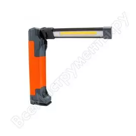 Фонарь яркий луч "optimus accu fold 400" многофункц. cob 400лм+smd 160лм, 2600mah 4606400106289