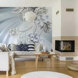 Фотообои ООО Ортограф Delicate flowers blue OT-G_31649