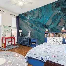 Фотообои ООО Ортограф Синяя абстракция OF_34605