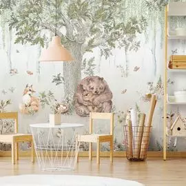 Фотообои ООО Ортограф Медведица и медвежонок 3 OF_34354