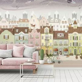 Фотообои ООО Ортограф Маленькая улица 2 OF_34350