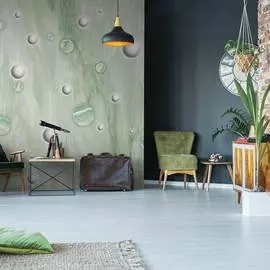 Фотообои ООО Ортограф Bubbles green OT-G_33986