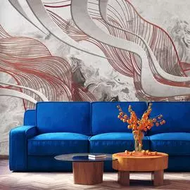 Фотообои ООО Ортограф Waves red OF_33981