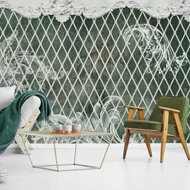 Фотообои ООО Ортограф Boutique green OT-G_31720