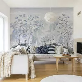 Фотообои ООО Ортограф Mountain peaks blue OT-G_33931