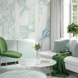 Фотообои ООО Ортограф Green stripes OF_34290