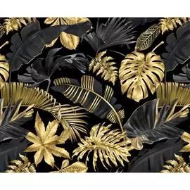 Фотообои PRIMAVERA Золотые Листья 3D PV-1076-P3