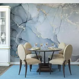 Фреска ООО Ортограф Blue fluid FX_34469