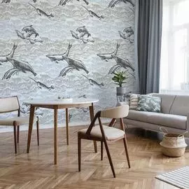 Фреска ООО Ортограф Whales FX_34175