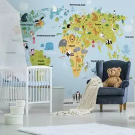 Фреска ООО Ортограф Детская карта 3 FX_33741