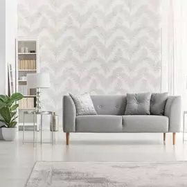 Фреска ООО Ортограф Beige tropical leaves FX_34471