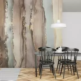 Фреска ООО Ортограф Fluid brown stripes FX_34276