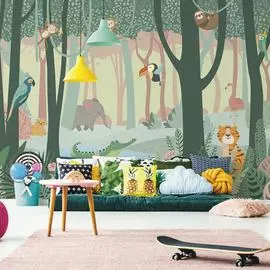 Фреска ООО Ортограф Жизнь в джунглях FX_34418