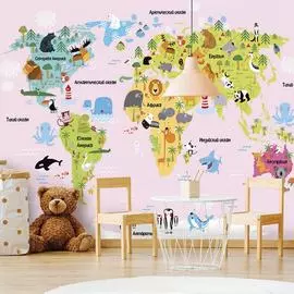 Фреска ООО Ортограф Детская карта 2 FX_33740