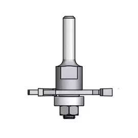 Фреза дисковая (47.6 мм, 55 мм, z3, хвостовик 8 мм) wpw n302585