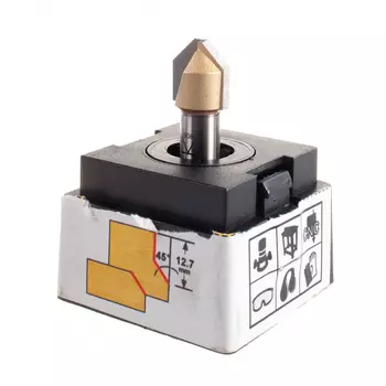 Фреза для обгона и снятия фаски 45 градусов (12.7x12.7 мм, хвостовик 8 мм) arden 157831