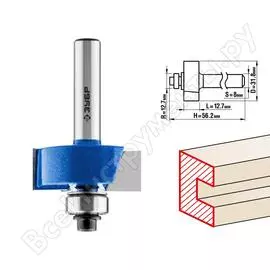 Фальцевая фреза ЗУБР ПРОФ. 28758-31.8