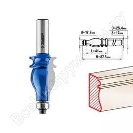 Кромочная фигурная фреза ЗУБР №5 ПРОФ. 28716-25.4