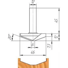 Фреза МебельДрев ФК 0500 4627198885606