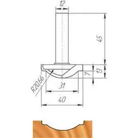 Фреза МебельДрев ФК 0780 4627198886122
