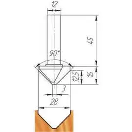 Фреза МебельДрев ФК 1003 4627198886528