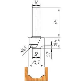 Фреза МебельДрев ФК 0406 4627198885408