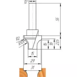 Фреза МебельДрев ФК 0237 4627198884890