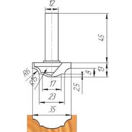 Фреза МебельДрев ФК 0290 4627198885019