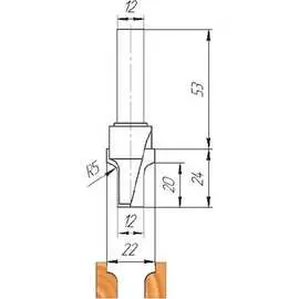 Фреза МебельДрев ФК 0305 4627198885064