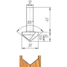 Фреза МебельДрев ФК 1005 4627198886450