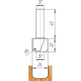 Фреза МебельДрев ФК 0972 4627198886405