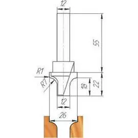 Фреза МебельДрев ФК 0610 4627198885835