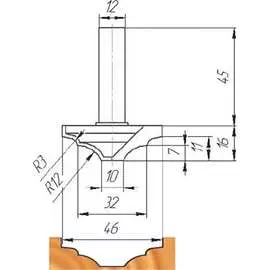 Фреза МебельДрев ФК 0280 4627198884999
