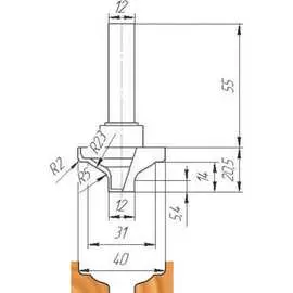 Фреза МебельДрев ФК 0890 4627198886269