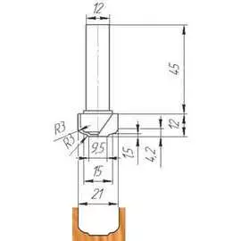 Фреза МебельДрев ФК 0755 4627198886047