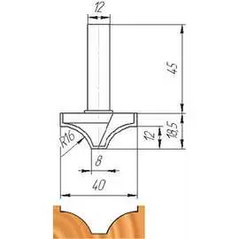 Фреза МебельДрев ФК 0525 4627198885682