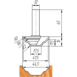 Фреза МебельДрев ФК 0484 4627198885569