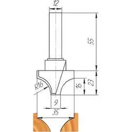 Фреза МебельДрев ФК 0523 4627198885675