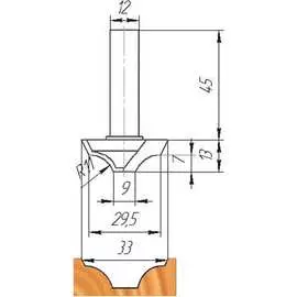 Фреза МебельДрев ФК 0370 4627198885323