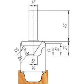 Фреза МебельДрев ФК 0830 4627198886191